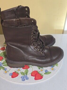 Wanderlust Brown Ankle Boot with Lug Sole